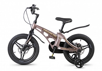 Велосипед Детский Maxiscoo COSMIC Deluxe 16'' Бронзовый Матовый (2026)