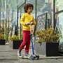 Детский Трехколесный Самокат MAXISCOO "Junior",  Футбол, Со Светящимися Колесами (2021) — фото 2