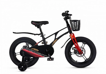 Велосипед Детский Maxiscoo AIR Pro Черный Матовый (2024) 16"