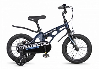 Велосипед Детский Maxiscoo COSMIC Стандарт Плюс 14'' Синий Матовый (2026) 