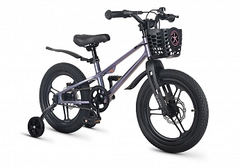 Велосипед Детский Maxiscoo SHARK PRO 16'' Хамелеон (2026)