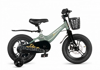 Велосипед Детский Maxiscoo JAZZ PRO 14'' Зеленый Матовый (2026)