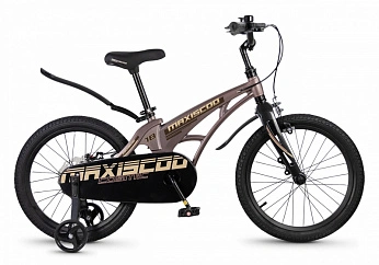 Велосипед Детский Maxiscoo COSMIC Стандарт 18'' Бронзовый Матовый (2026)