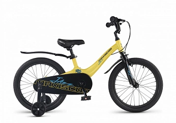 Велосипед Детский Maxiscoo JAZZ Стандарт 18'' Желтый Матовый (2026)