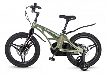 Велосипед Детский Maxiscoo COSMIC Deluxe 18'' Оливковый Матовый (2026) 