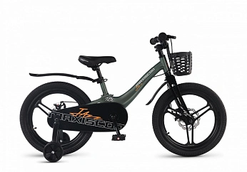 Велосипед Детский Maxiscoo JAZZ PRO 18'' Зеленый Матовый (2026)