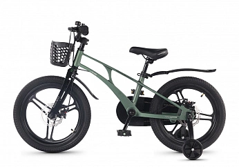 Велосипед Детский Maxiscoo AIR PRO 18'' Зеленый Матовый (2026)