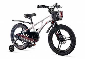 Велосипед Детский Maxiscoo AIR Pro 18'' Серый Жемчуг (2025)