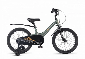 Велосипед Детский Maxiscoo JAZZ Стандарт 18'' Зеленый Матовый (2026)