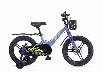 Велосипед Детский Maxiscoo JAZZ Pro Синий карбон (2024) 18"