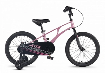 Велосипед Детский Maxiscoo AIR Базовый 18'' Розовый (2026)
