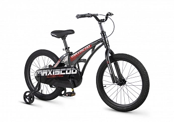 Велосипед Детский Maxiscoo COSMIC Базовый 18'' Черный Глянцевый (2026)