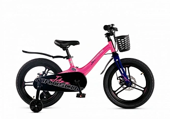 Велосипед Детский Maxiscoo JAZZ Pro 18'' Розовый Сапфир (2025)