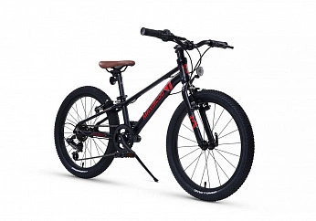 Велосипед Детский Maxiscoo 7BIKE 20'' M200  Черный (2024)