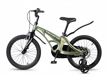 Велосипед Детский Maxiscoo COSMIC Стандарт 18'' Оливковый Матовый (2026) 