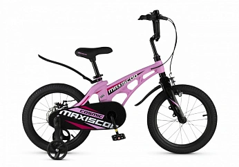 Велосипед Детский Maxiscoo COSMIC Стандарт Розовый Матовый (2024) 16"