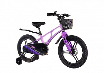 Велосипед Детский Maxiscoo AIR Pro Лавандовый Матовый (2024) 18"
