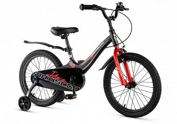 Велосипед Детский Maxiscoo JAZZ Стандарт 18'' Обсидиан (2025)