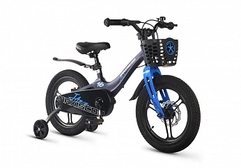 Велосипед Детский Maxiscoo JAZZ PRO 16'' Черный Матовый (2026)