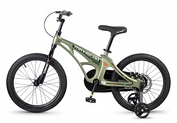 Велосипед Детский Maxiscoo COSMIC Базовый 18'' Оливковый Матовый (2026) 