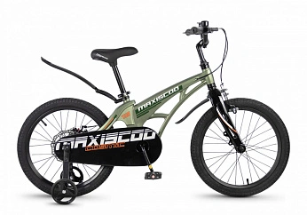 Велосипед Детский Maxiscoo COSMIC Стандарт 18'' Оливковый Матовый (2026) 