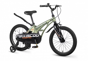 Велосипед Детский Maxiscoo COSMIC Стандарт 18'' Оливковый Матовый (2026) 