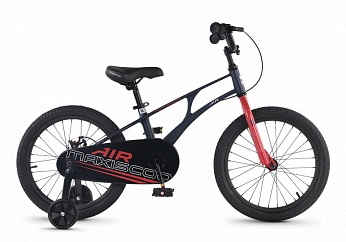Велосипед Детский Maxiscoo AIR Базовый 18'' Черный Матовый (2026)