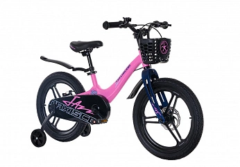 Велосипед Детский Maxiscoo JAZZ Pro Розовый Матовый (2024) 18"