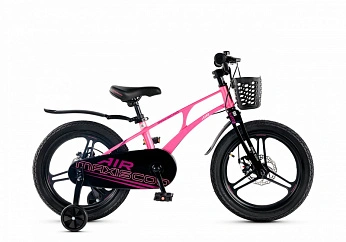 Велосипед Детский Maxiscoo AIR Pro 18'' Розовый Сапфир (2025)
