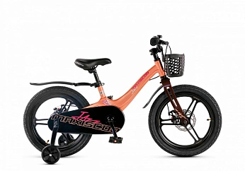 Велосипед Детский Maxiscoo JAZZ Pro 18'' Пудра (2025)