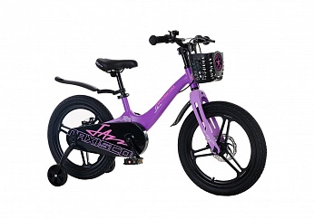 Велосипед Детский Maxiscoo JAZZ Pro Фиолетовый Матовый (2024) 18"