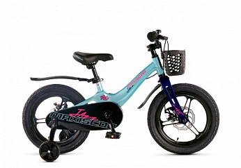 Велосипед Детский Maxiscoo JAZZ Pro 16'' Мятный (2025)